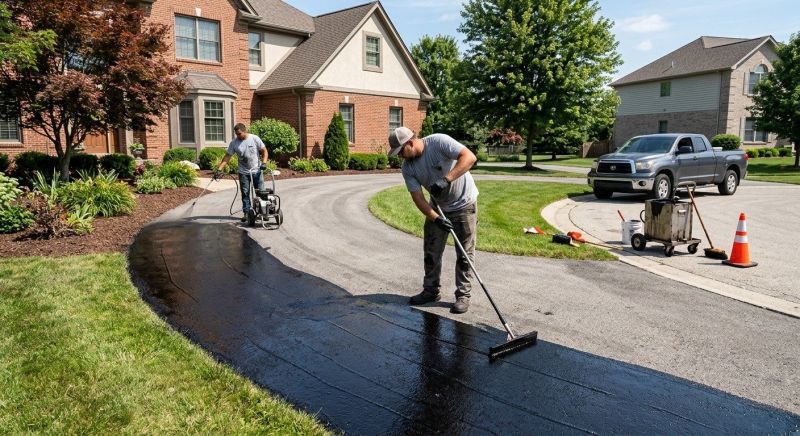 Asphalt Driveway Sealing in Miami Dade County, FL