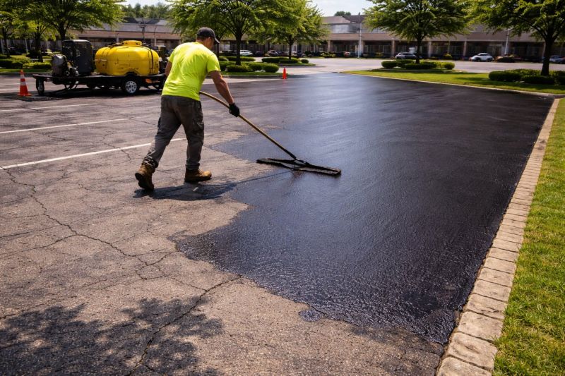 Blacktop Sealcoating in Grand Rapids, MI