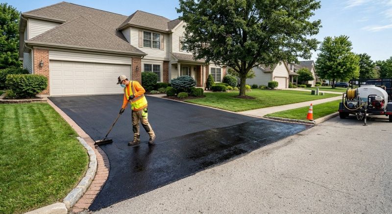 Driveway Sealcoating in San Antonio, TX
