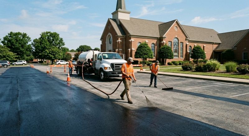 Parking Lot Resurfacing in Tampa, FL